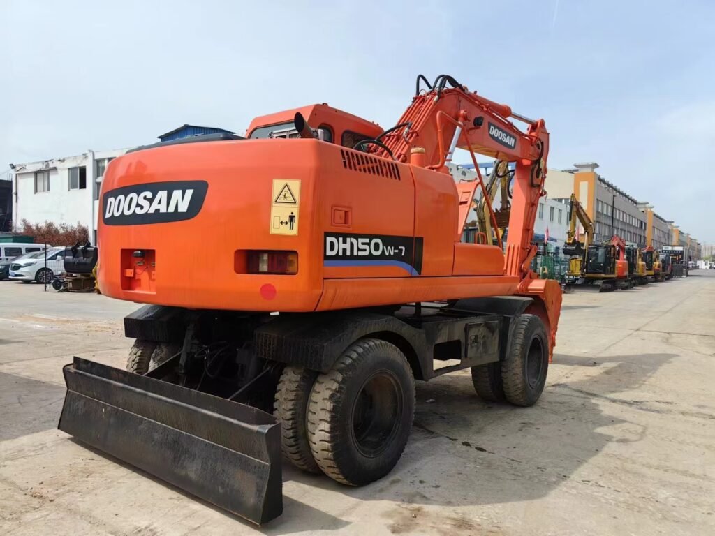 2021 year Doosan DH150W-7 wheel excavator